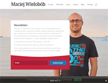 Tablet Screenshot of maciejwielobob.pl